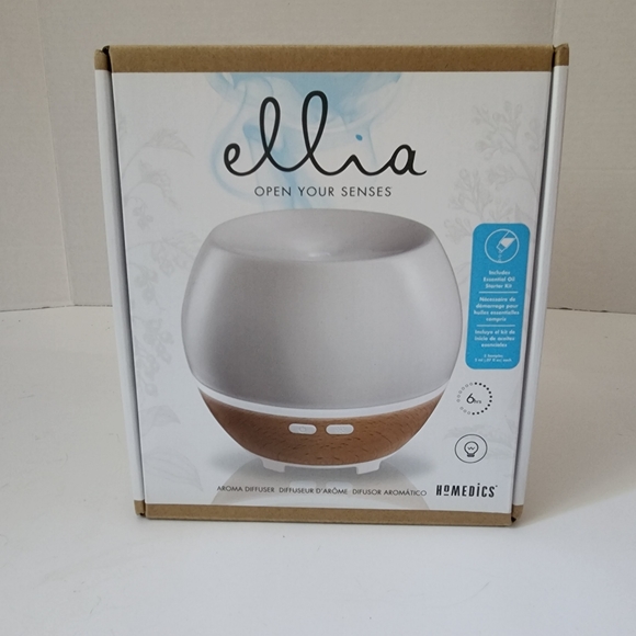 Homedics Other - Homedics Ellia Awaken Ultrasonic Aroma Diffuser New in Box